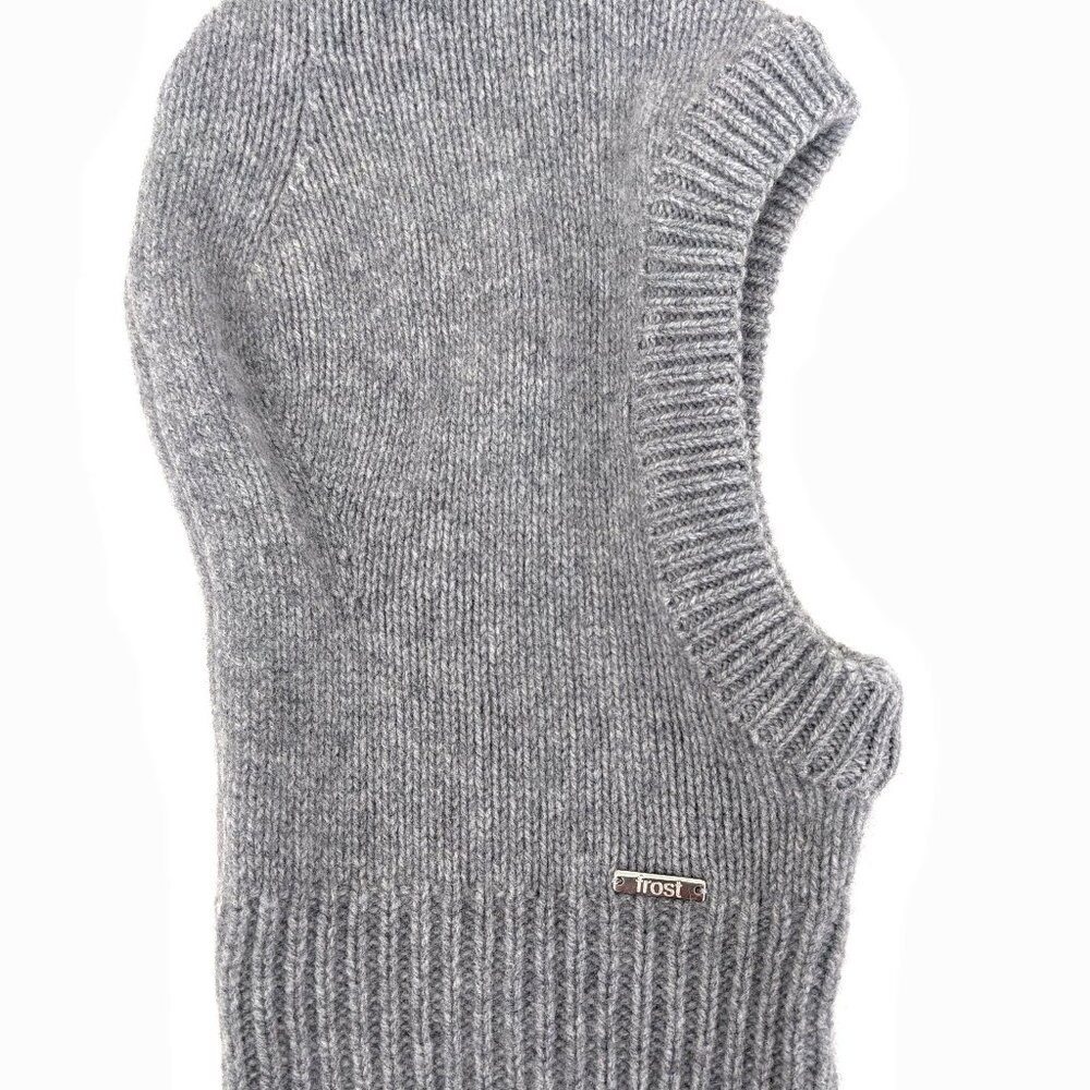 50% Cashmere 50% Merino Wool Knitted Toddler Little Kid Winter Balaclava Hat